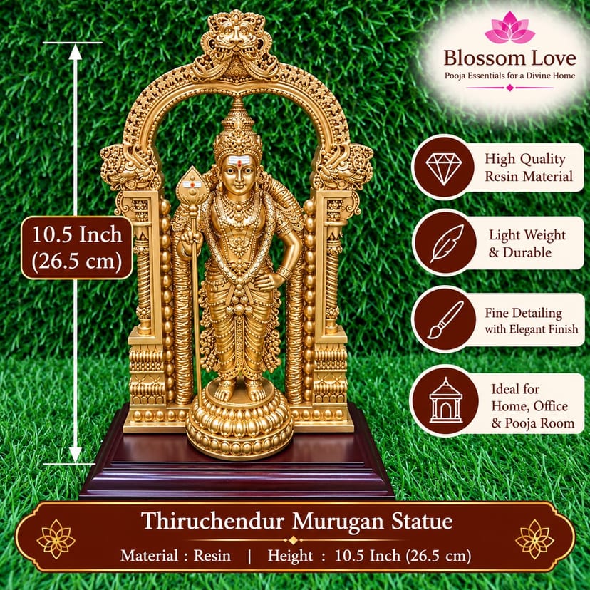 Thiruchendur Murugar Statue - Image 1